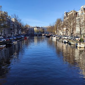 Amsterdam canal view (Netherlands) #2