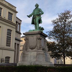 Statue of Charles Alexander of Lorraine in Brussels (Belgium)