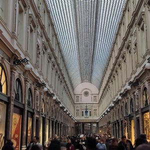 Galeries Royales Saint-Hubert in Brussels (Belgium)