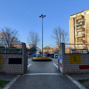 Public space in Podgorica, Montenegro #1