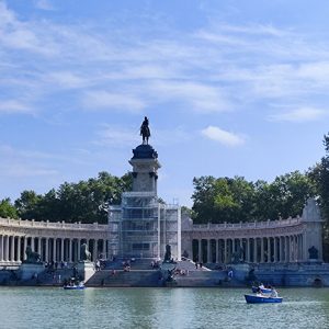 Grand Pond of El Retiro Park in Madrid (Spain) #3
