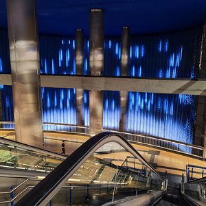 Chamartín Metro Station in Madrid (Spain)